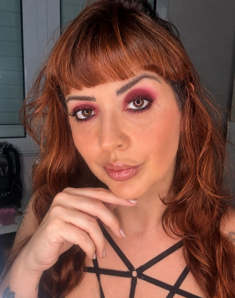 Maquiagem social sofisticada feita por Carla Galdeano